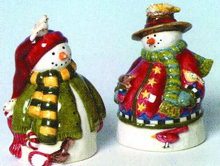 Friends at Play Salt & Pepper Set