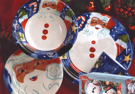 Winter Frolic Santa by Gibson Designs