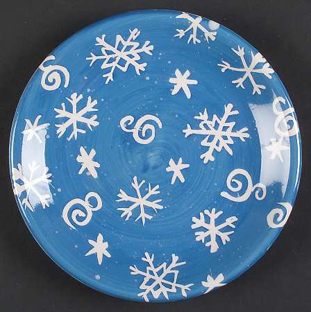 Snowman Sonata Salad Plate