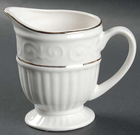 Claremont Gold (White Background) Creamer