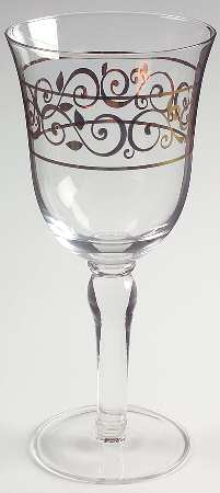 Claremont Gold (White Background) 16 Oz Glassware Goblet