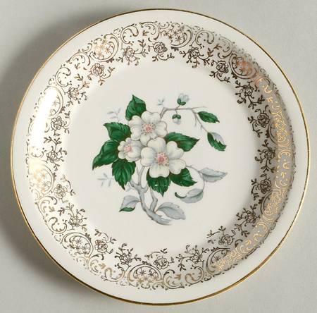 Dogwood Bread & Butter Plate