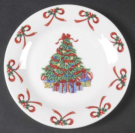 Christmas Morning Salad/Dessert Plate