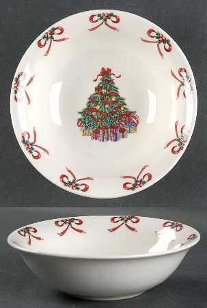 Christmas Morning Coupe Cereal Bowl