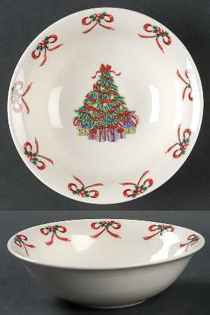 Christmas Morning Coupe Cereal Bowl