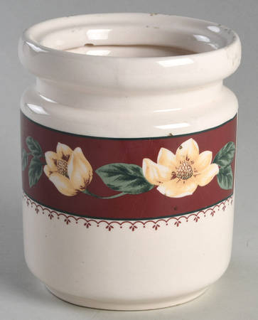 Magnolia Bloom Small Canister No Lid
