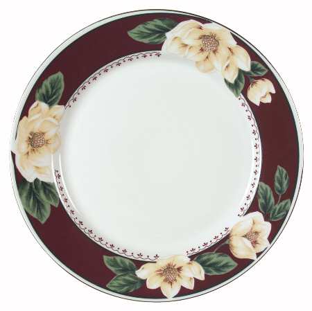 Magnolia Bloom 12" Chop Plate (Round Platter)