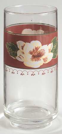 Magnolia Bloom 16 Oz Glassware Tumbler