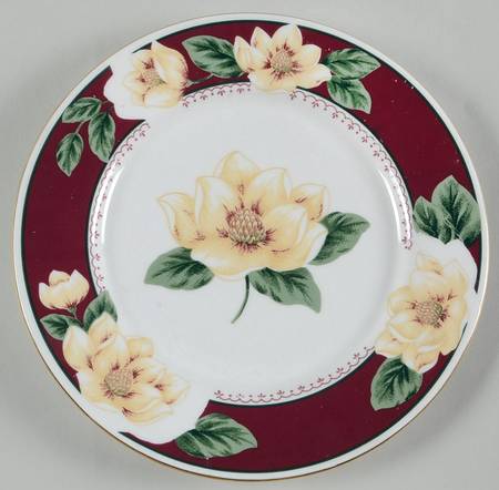 Magnolia Bloom Salad Plate