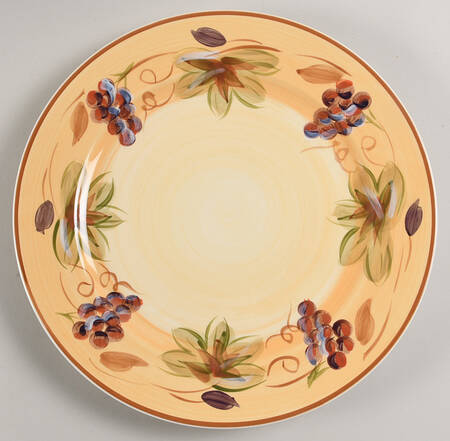 Antique Grappa 12" Chop Plate (Round Platter)