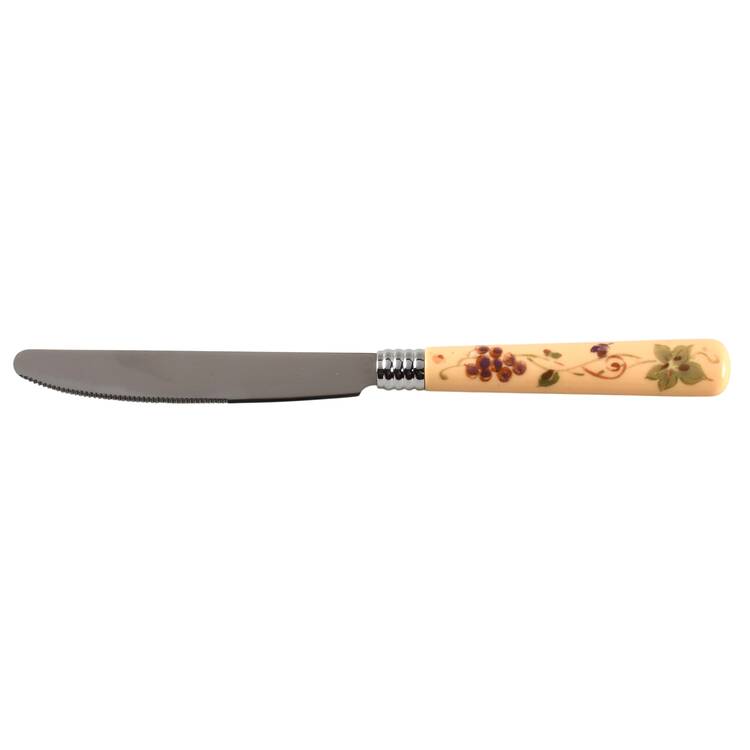 Antique Grappa Large Dinner Knife