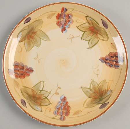 Antique Grappa Luncheon Plate