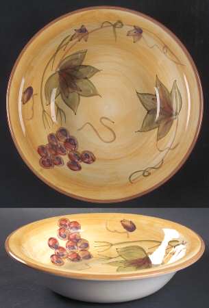 Antique Grappa Soup/Cereal Bowl
