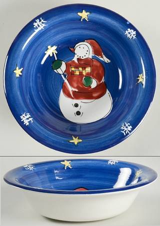 Folk Noel Soup/Cereal Bowl