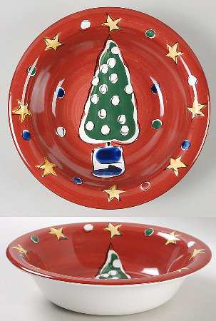 Folk Noel Soup/Cereal Bowl
