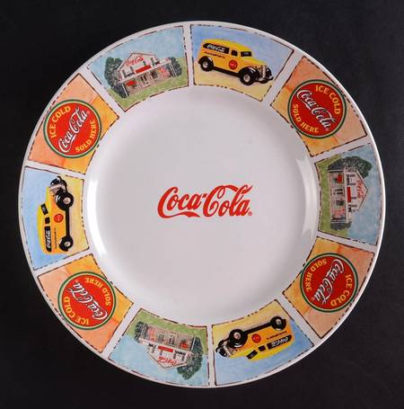 COCA COLA GOOD OLD DAYS Salad Plate