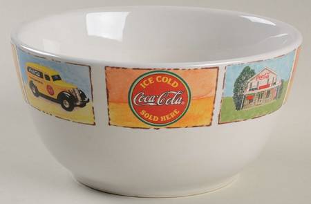 COCA COLA GOOD OLD DAYS Soup/Cereal Bowl