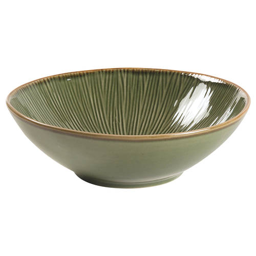 Lotus Leaf Green Soup/Cereal Bowl