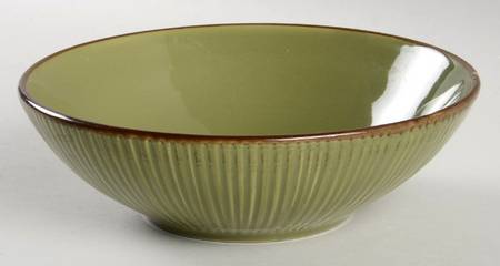 Lotus Leaf Green Coupe Cereal Bowl