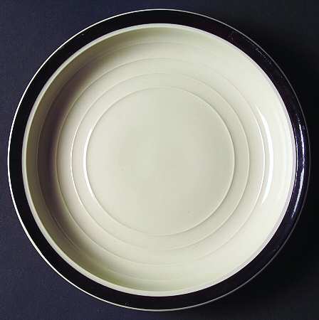 Basic Living V Black Salad Plate