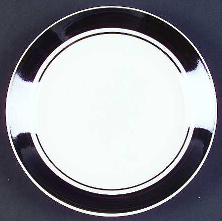 Basic Living VIII Black Salad Plate