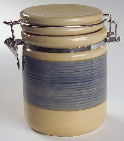 Retreat Blue Small Canister & Lid