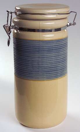 Retreat Blue Large Canister & Lid