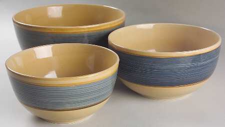 Retreat Blue Mixing Bowl Set (MB10, MB8, MB7)