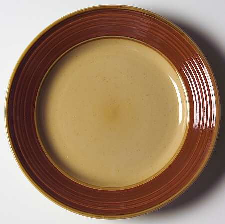 Retreat Orange Salad Plate