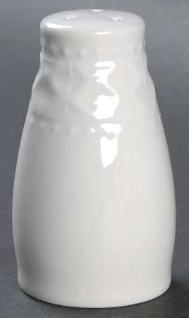 Royal Quilt White Salt Shaker