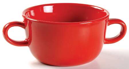 Sensations II Red Soup Mug