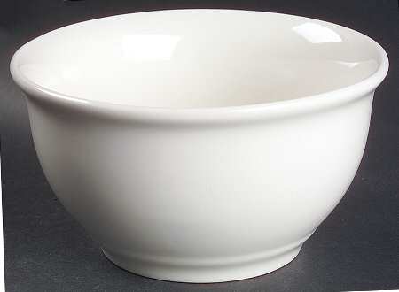 Sensations II White 6" Nested Mixing Bowl