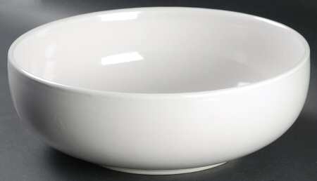 Sensations II White 10" Chip & Dip Bowl
