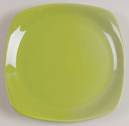 Sensations II Olive Square Salad Plate