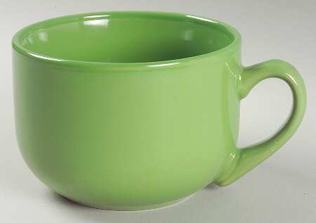 Sensations II Olive Latte Mug
