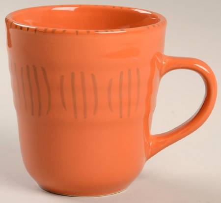 Basic Living V Terra Cotta Mug