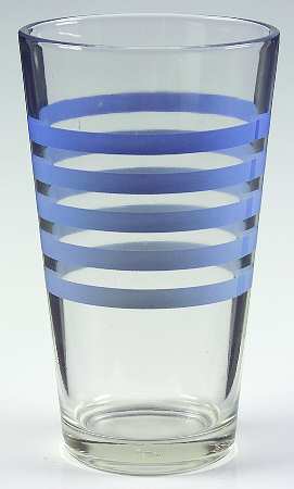 Color Oasis Perwinkle Glassware Tall Tumbler