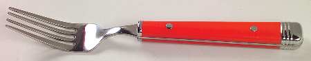 Escapade Red Dinner Fork (7 1/2" or Larger)