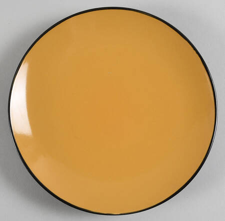 Centra Yellow Salad Plate