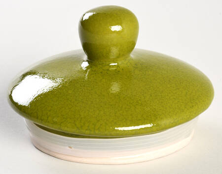 Radiant Apple Green Lid for Medium Canister