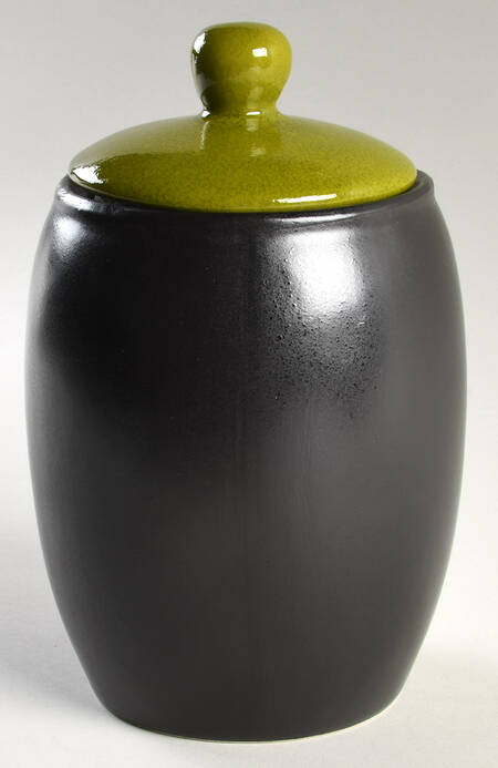 Radiant Apple Green Medium Canister & Lid