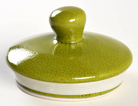 Radiant Apple Green Lid for Large Canister