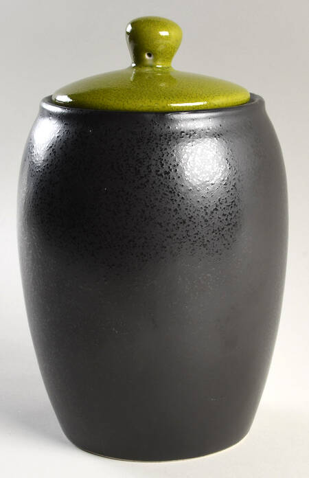 Radiant Apple Green Large Canister & Lid