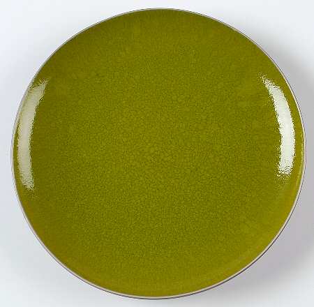 Radiant Apple Green Salad Plate