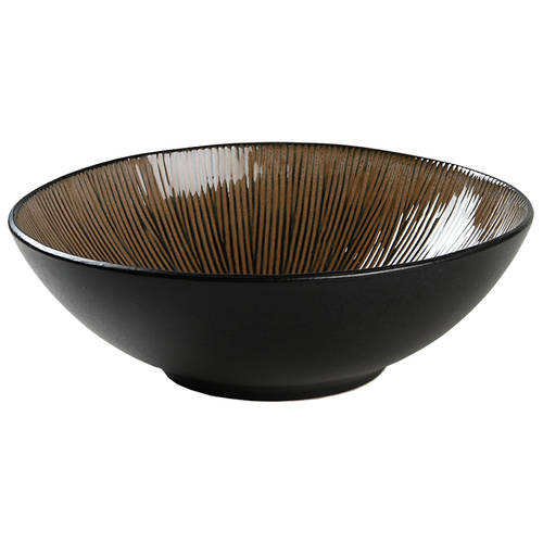 South Seas Brown 9" Round Vegetable Bowl