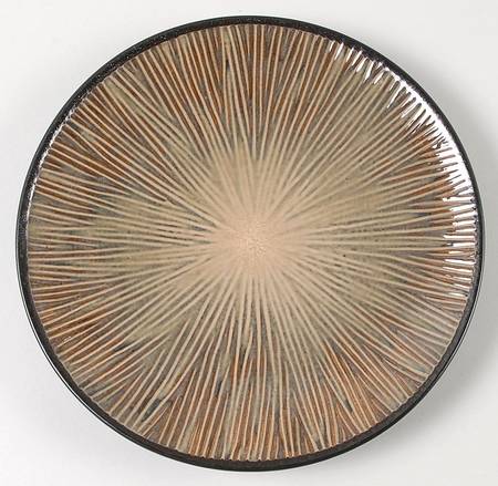 South Seas Brown Salad Plate