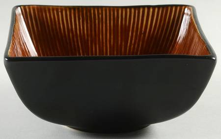 South Seas Brown Square Soup/Cereal Bowl