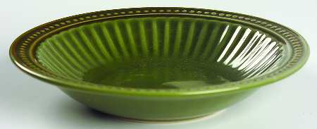 Regent Park Green Soup/Cereal Bowl