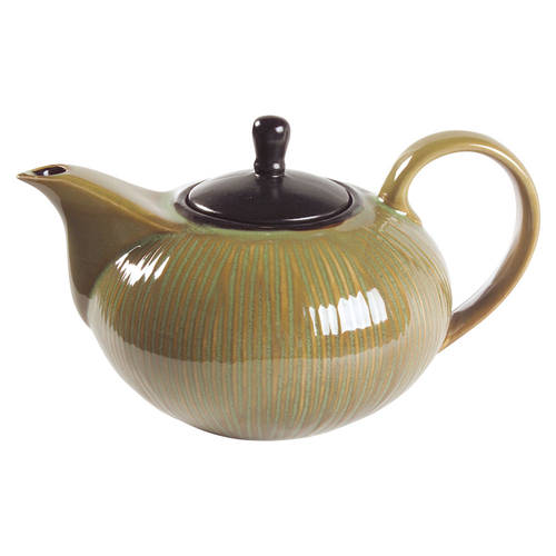 South Seas Green Teapot & Lid