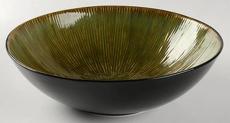 South Seas Green 9" Round Vegetable Bowl